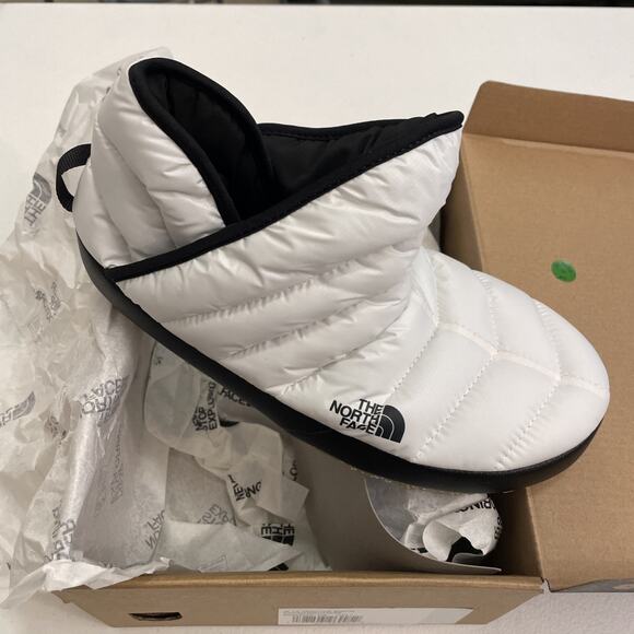 NEW The North Face ThermoBall Traction Bootie Women’s Gardenia White 7 - Picture 1 of 5